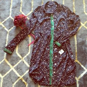 Nanette Lapore button down dress Size 8 NWT